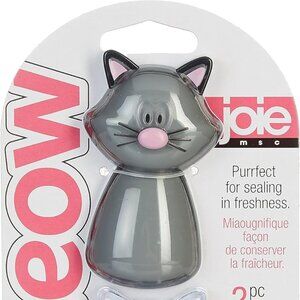 Joie 2pc Meow Cat-Themed Bag Clips Set - Purrfect for Sealing in Freshness